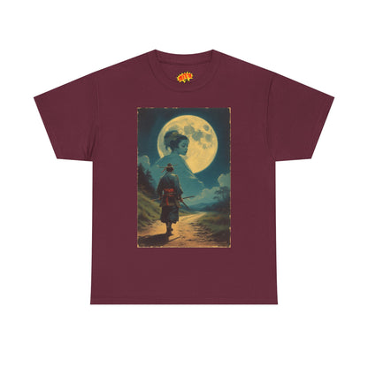 Travelling Samurai w/Cloud Woman T-Shirt