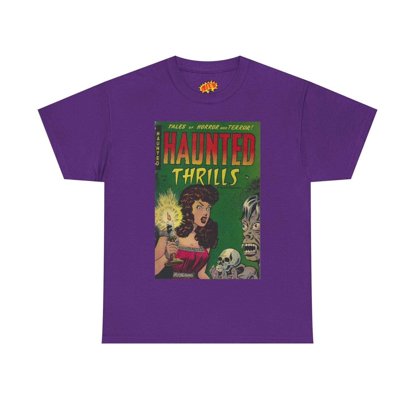 Haunted Thrills June Comic Tee Shirt *Multiple Colors*