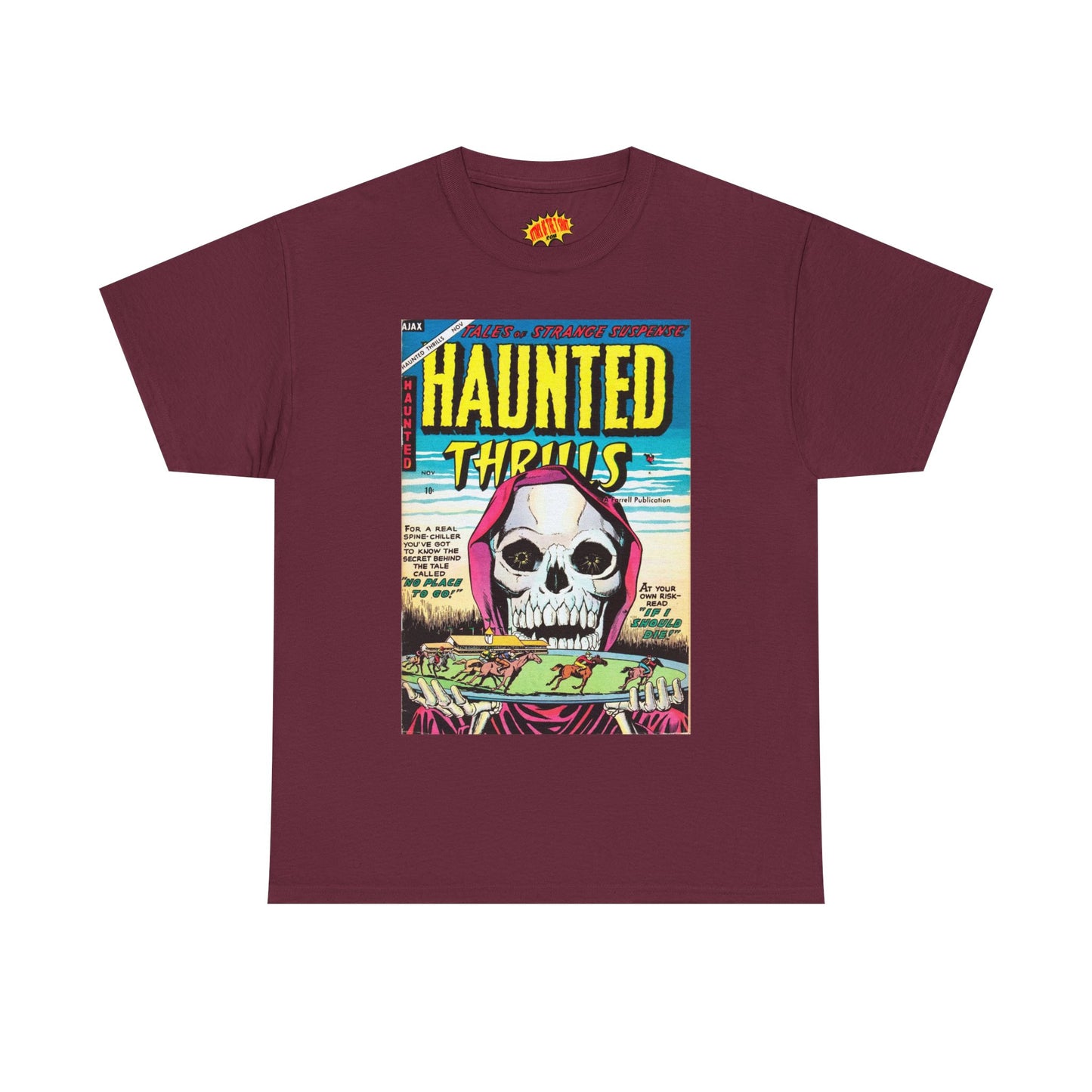 Haunted Thrills November Comic Tee Shirt *Multiple Colors*