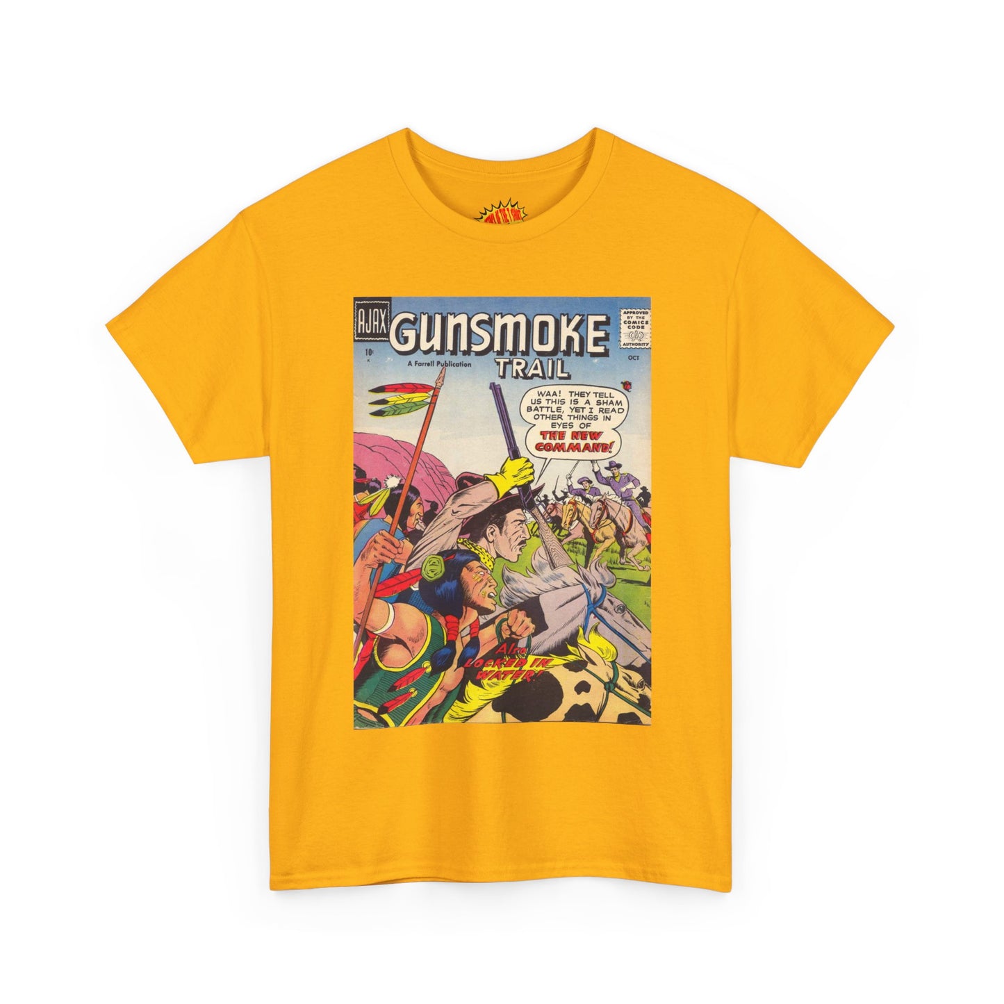 Gunsmoke Trail October Comic Tee Shirt *Multiple Colors*