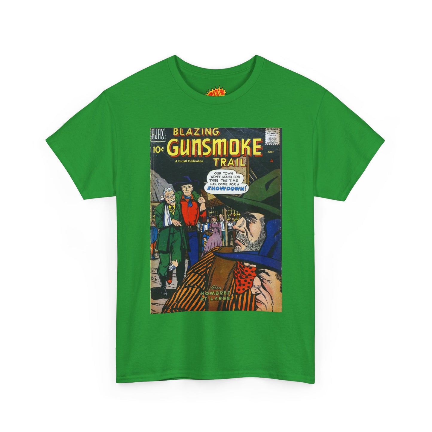 Gunsmoke Trail January Comic Tee Shirt *Multiple Colors*