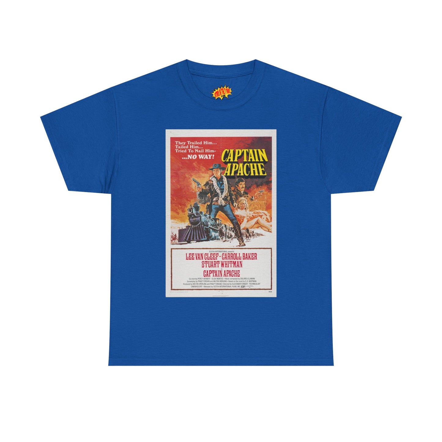 Captain Apache Movie Poster T-Shirt *Multiple Colors*