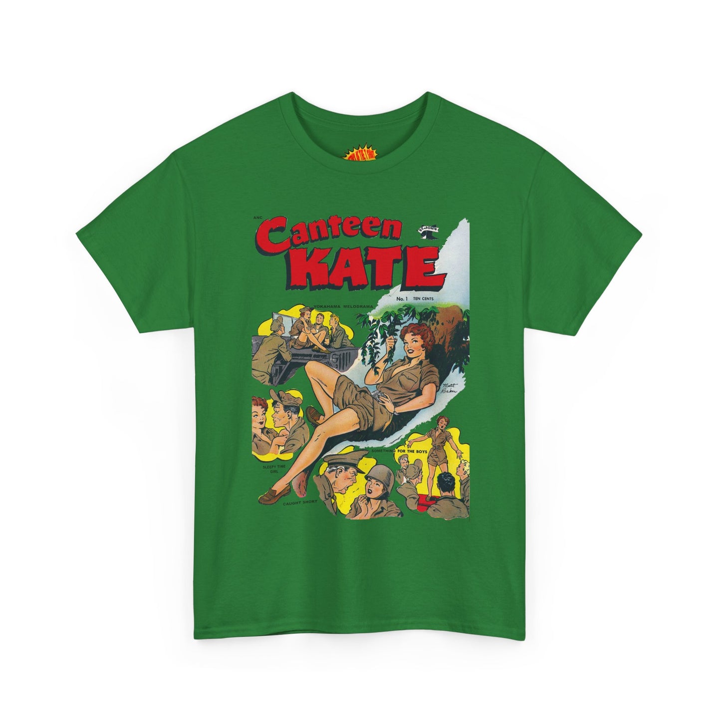 Canteen Kate #1 - Heavy Cotton Tee *Many Sizes and Colors Available*