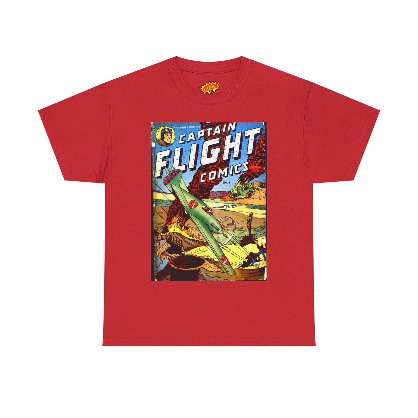 Captain Flight No. 6 Comic Tee Shirt *Multiple Colors*