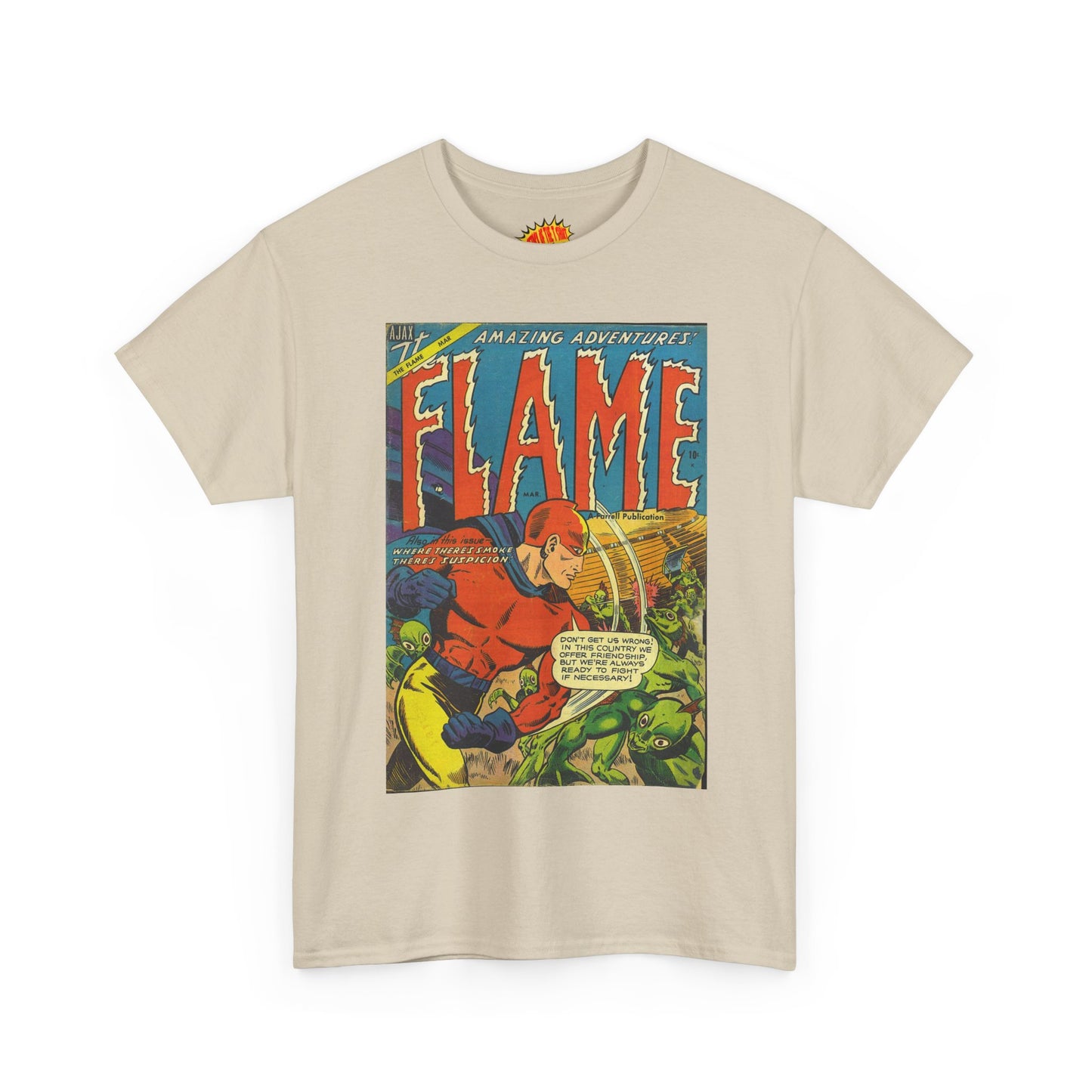 The Flame March Comic Tee Shirt *Multiple Colors*
