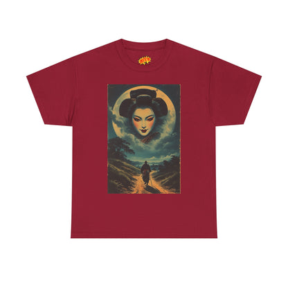 Walking Samurai w/Geisha Moon T-Shirt