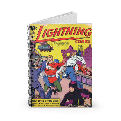 Lightning Comics April Spiral Notebook