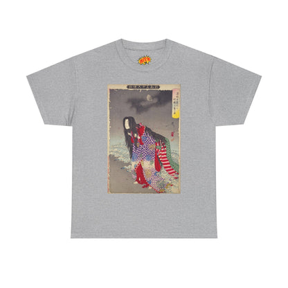 Kiyohime - 36 Ghosts Yoshitoshi Heavy Cotton Tee Many Sizes and Colors Available