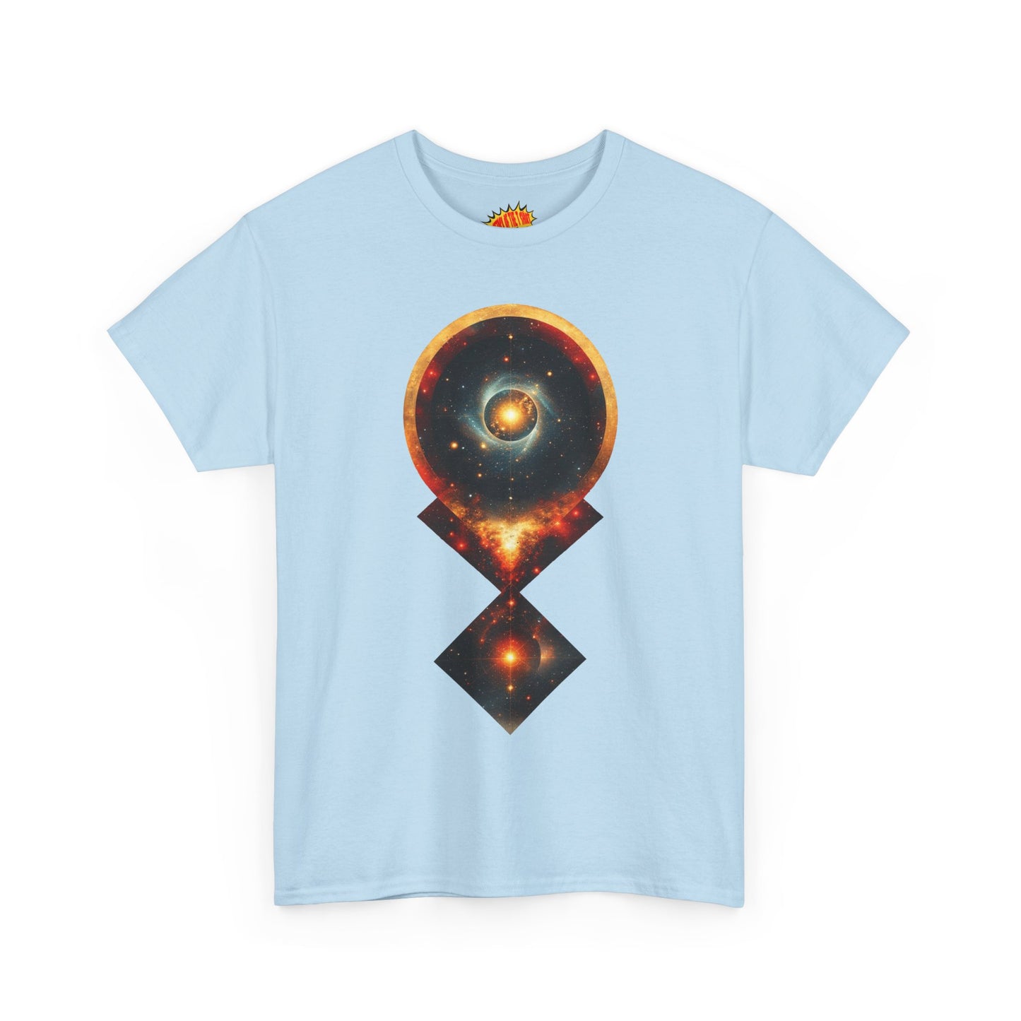 Geometric Space Nebula Graphic Art Tee Shirt *Multiple Colors*