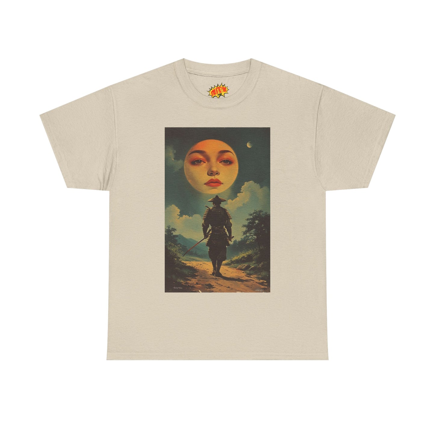 Walking Samurai w/Blood Moon Face T-Shirt *Multiple Colors*