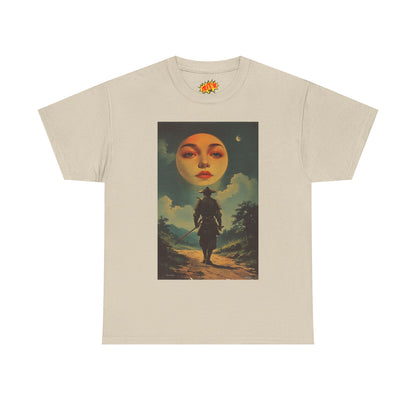 Walking Samurai w/Blood Moon Face T-Shirt