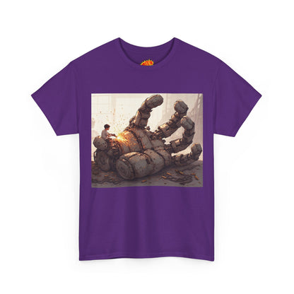 Anime Welder w/Giant Robot Hand T-Shirt