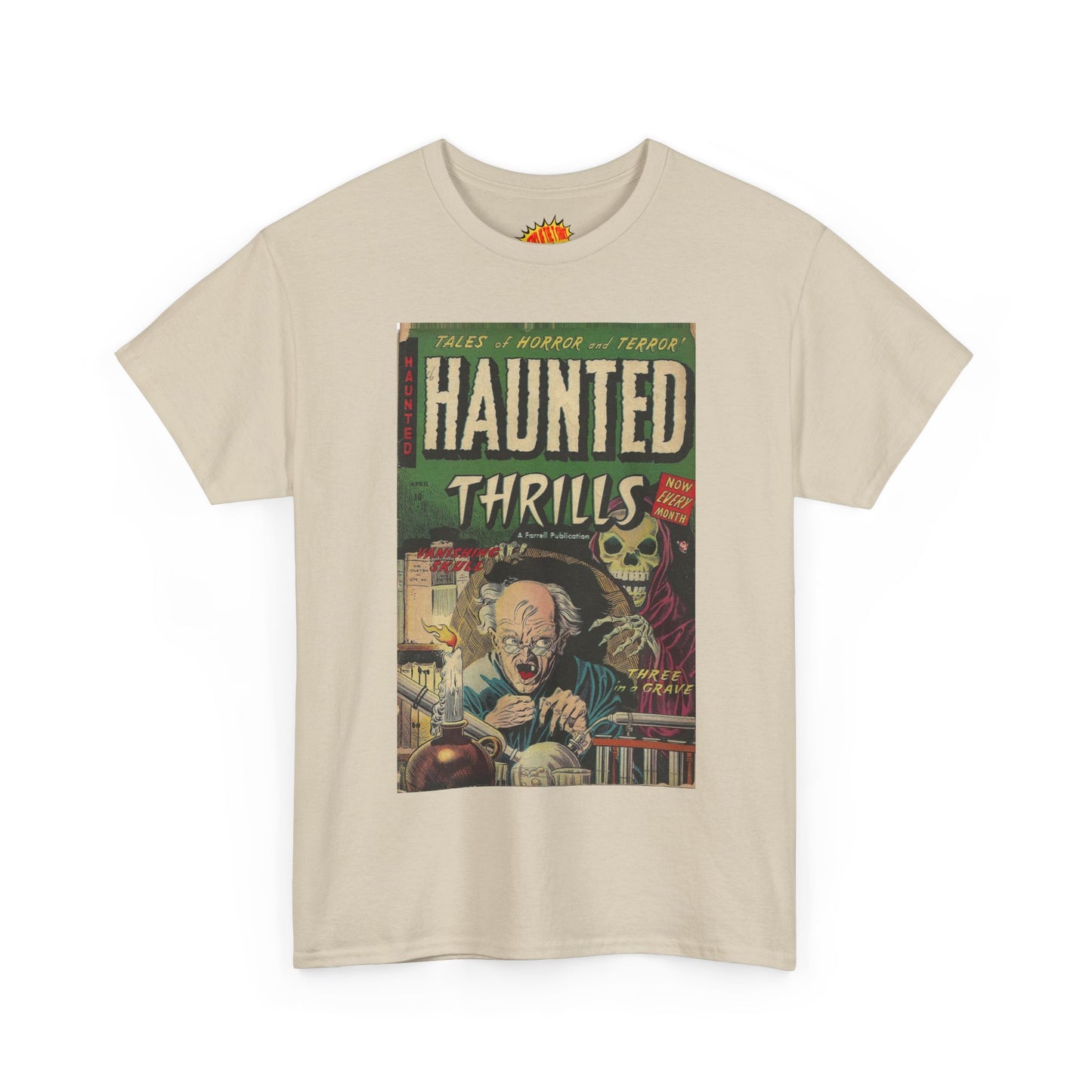 Haunted Thrills April Comic Tee Shirt *Multiple Colors*