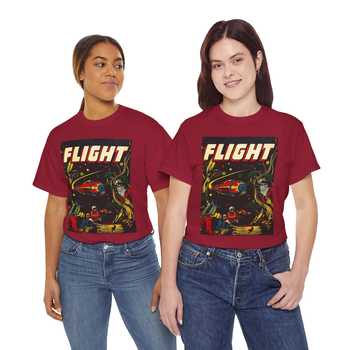Captain Flight Comic Book Tee Shirt