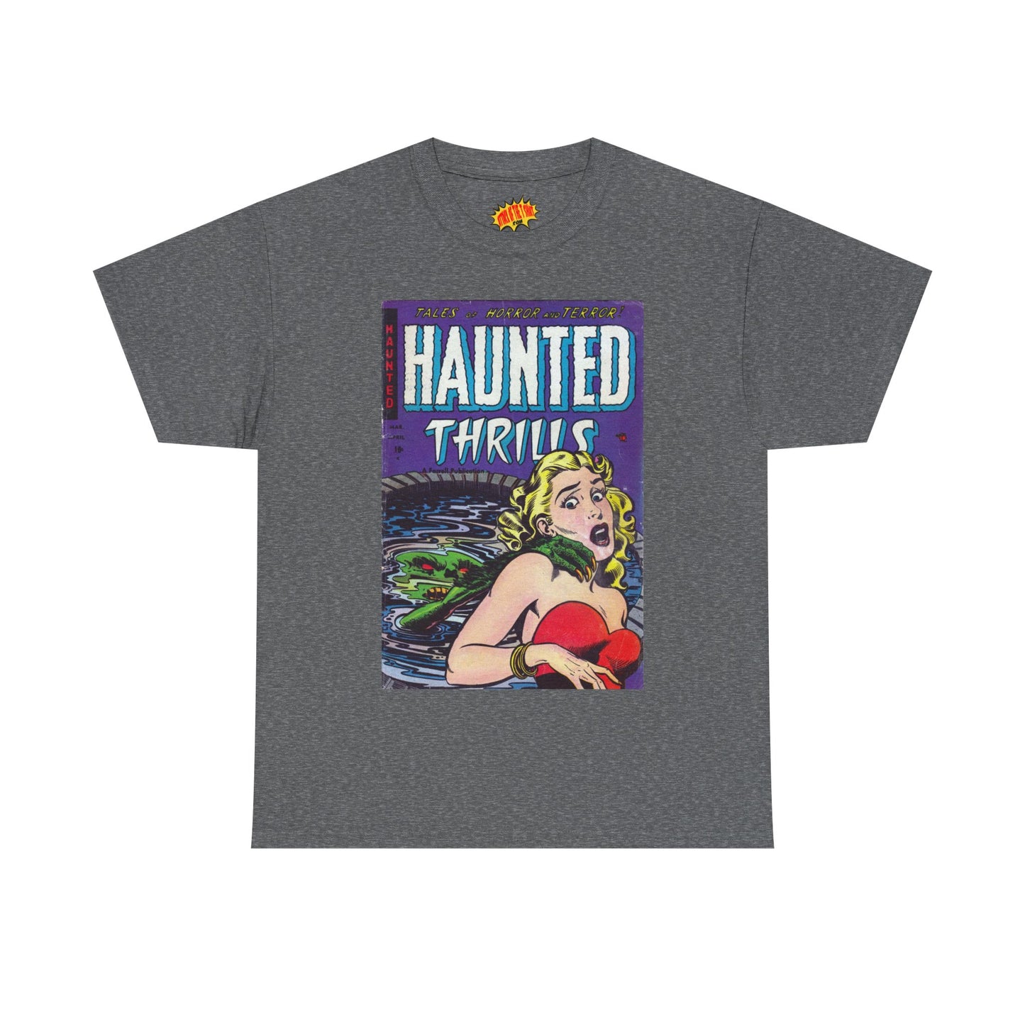 Haunted Thrills March - April Comic Tee Shirt *Multiple Colors*