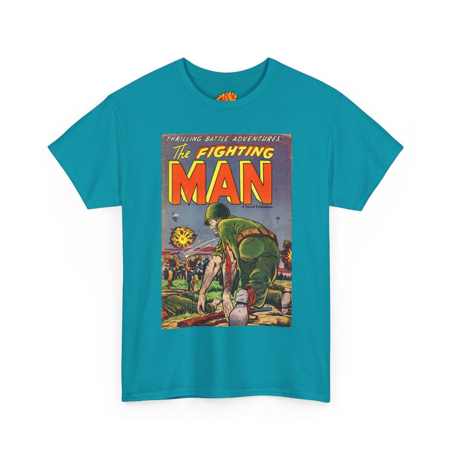 The Fighting Man January Comic Tee Shirt *Multiple Colors*