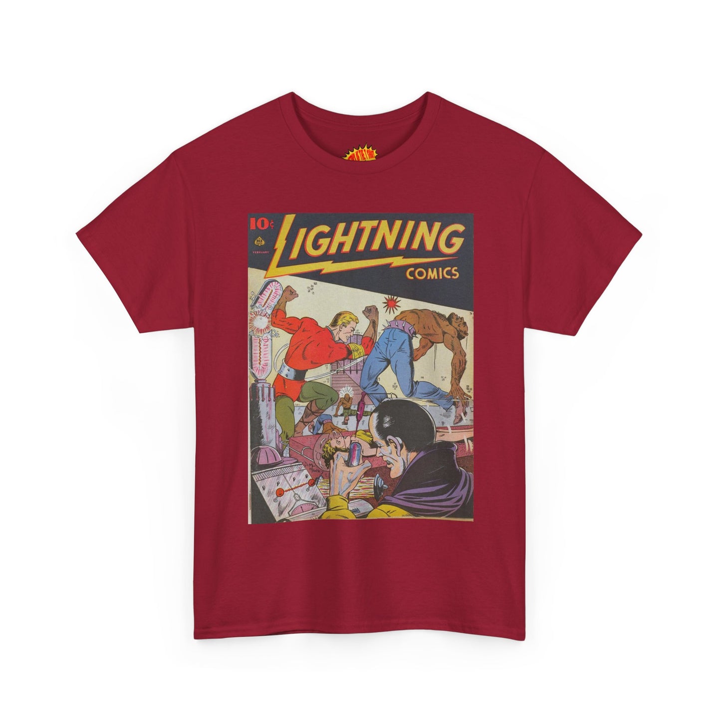 Lightning Comics February Comic Tee Shirt *Multiple Colors*