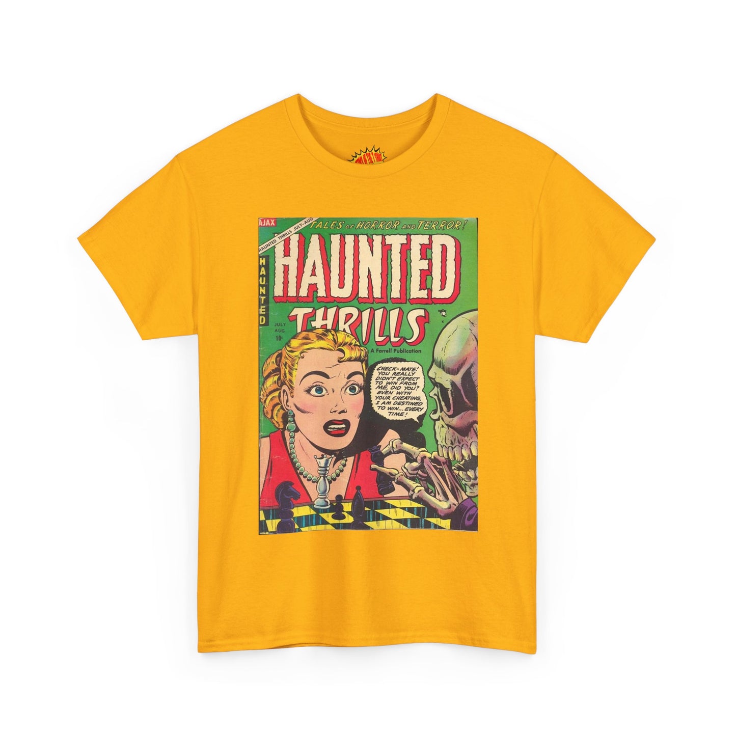 Haunted Thrills July - August Comic Tee Shirt *Multiple Colors*