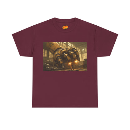 Anime Factory w/Welder & Mech Robot Hand T-Shirt