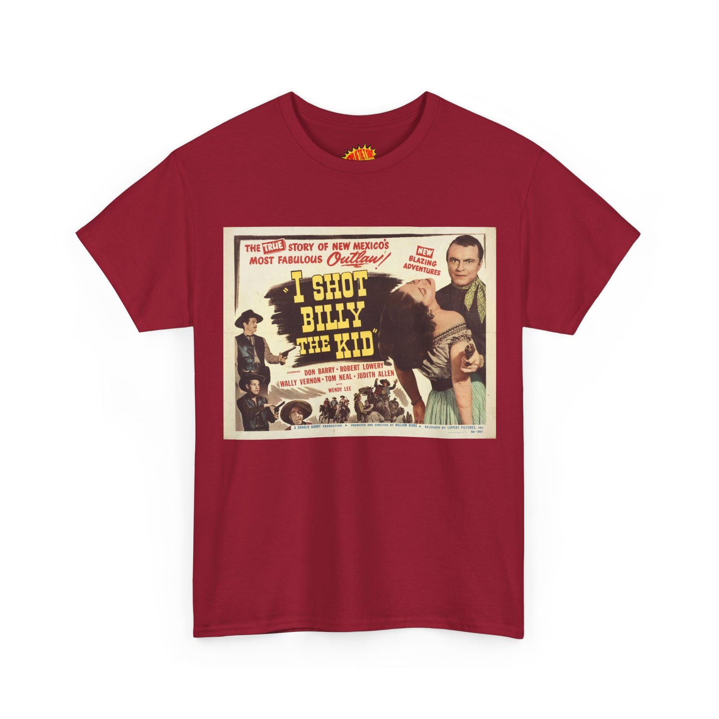 I Shot Billy the Kid Movie Poster T-Shirt *Multiple Colors*