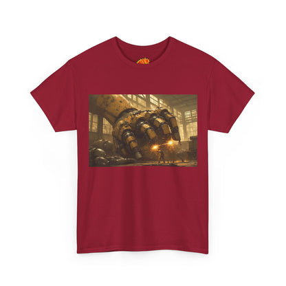 Anime Factory w/Welder & Mech Robot Hand T-Shirt