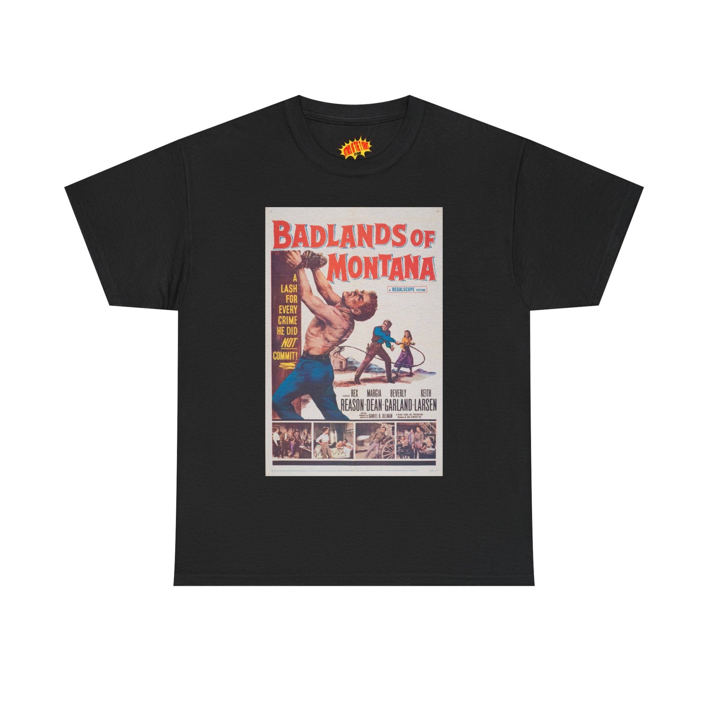 Badlands of Montana Movie Poster T-Shirt *Multiple Colors*