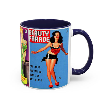Beauty Parade Pin-Up Coffee Mug - 11oz, Multiple Colors Available
