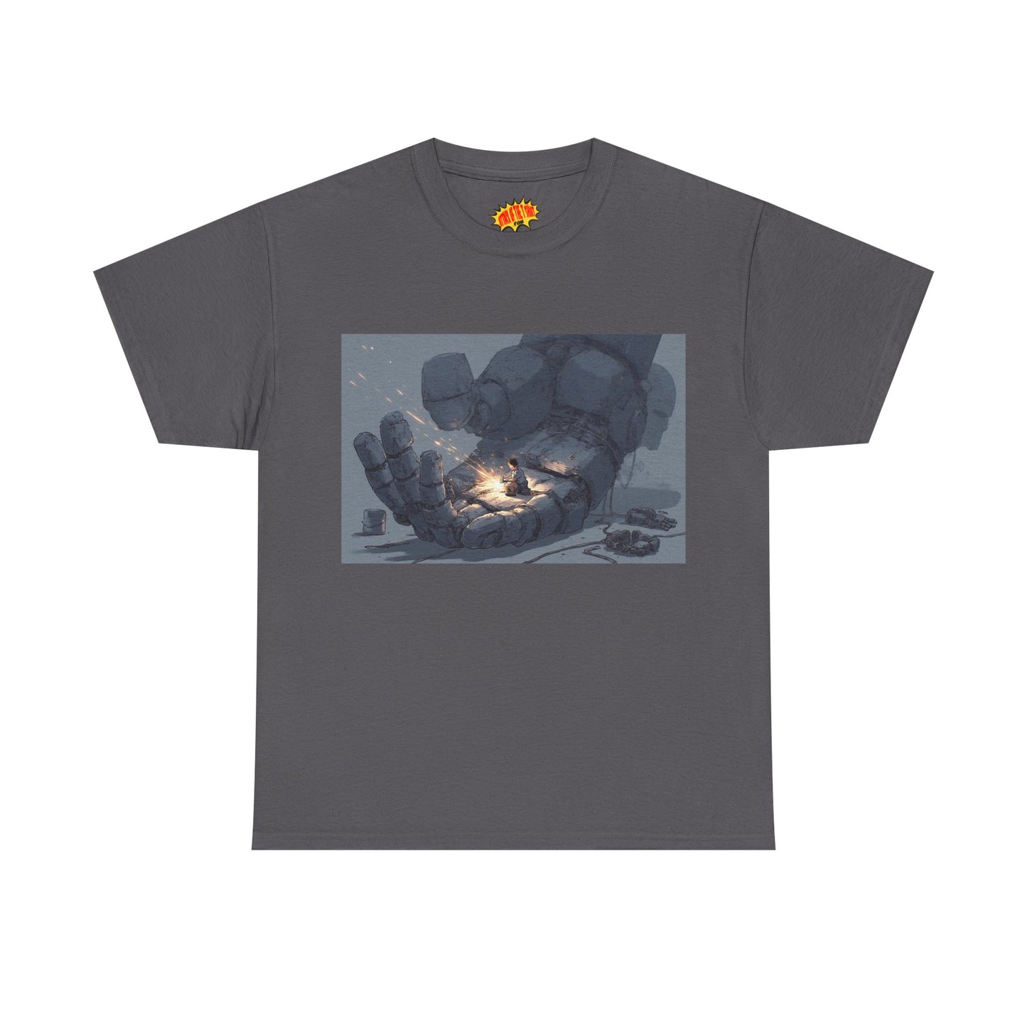 Anime Robot Mech Hand Welder Scene T-Shirt *Multiple Colors*