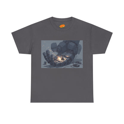 Anime Robot Mech Hand Welder Scene T-Shirt