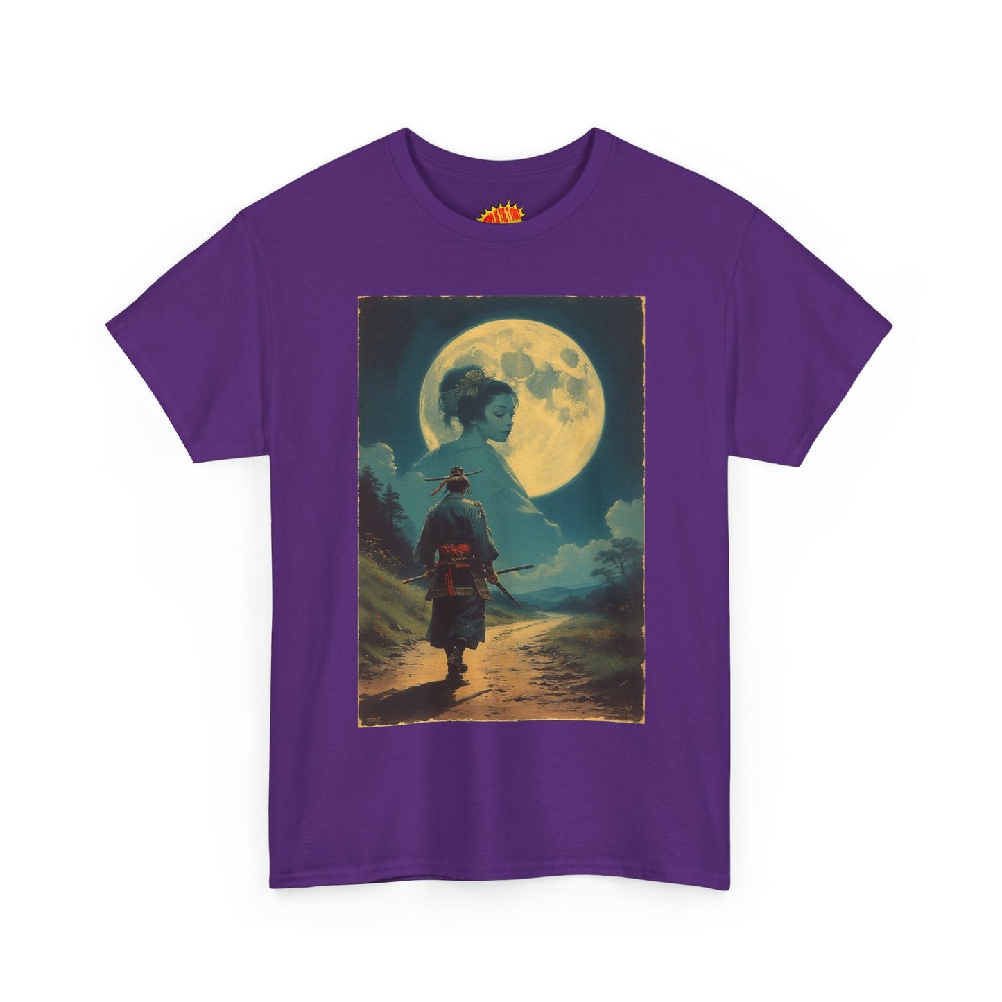 Travelling Samurai w/Cloud Woman T-Shirt *Multiple Colors*