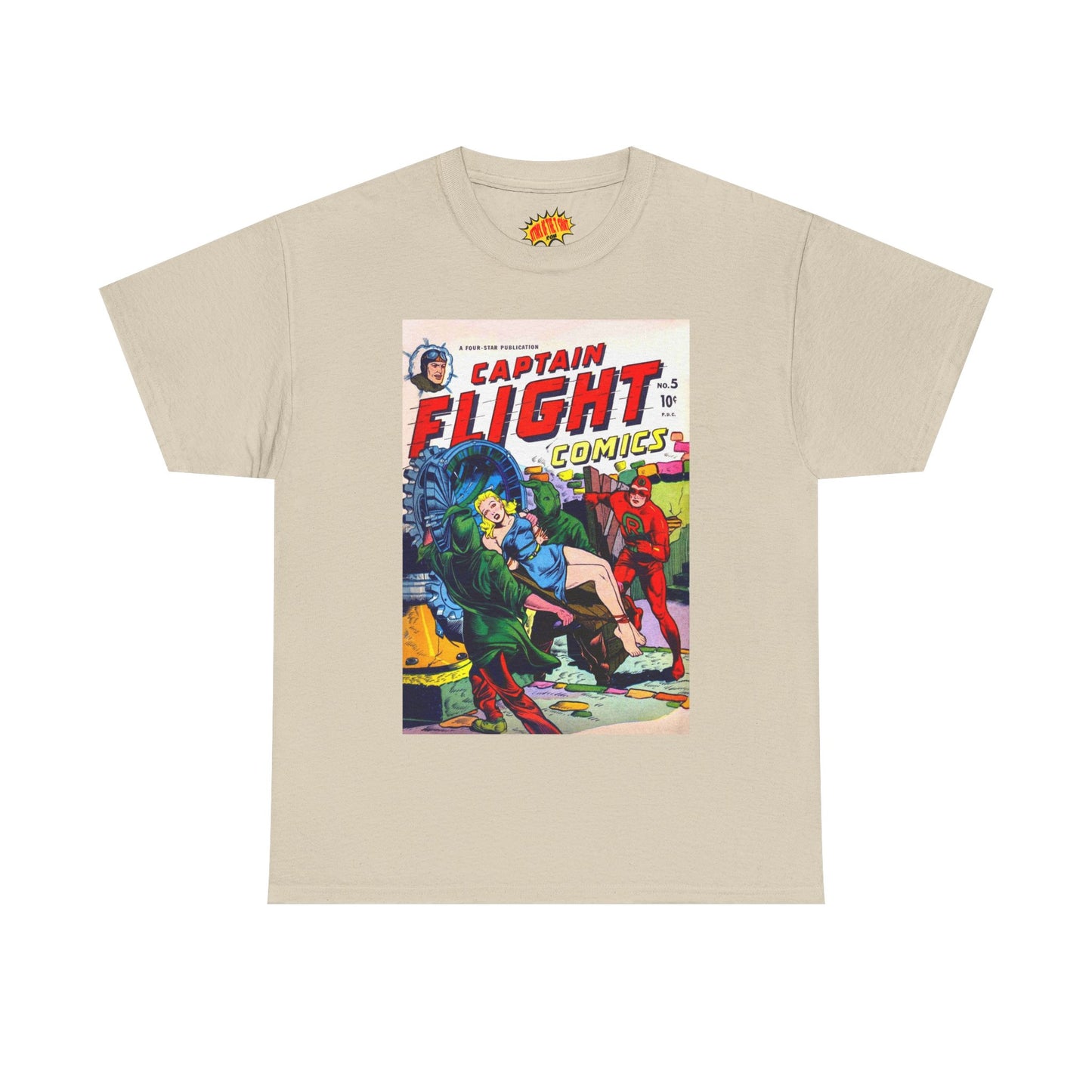 Captain Flight No. 5 Comic Tee Shirt *Multiple Colors*