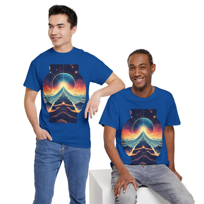 Cosmic Stairway Galaxy Graphic Art Tee Shirt