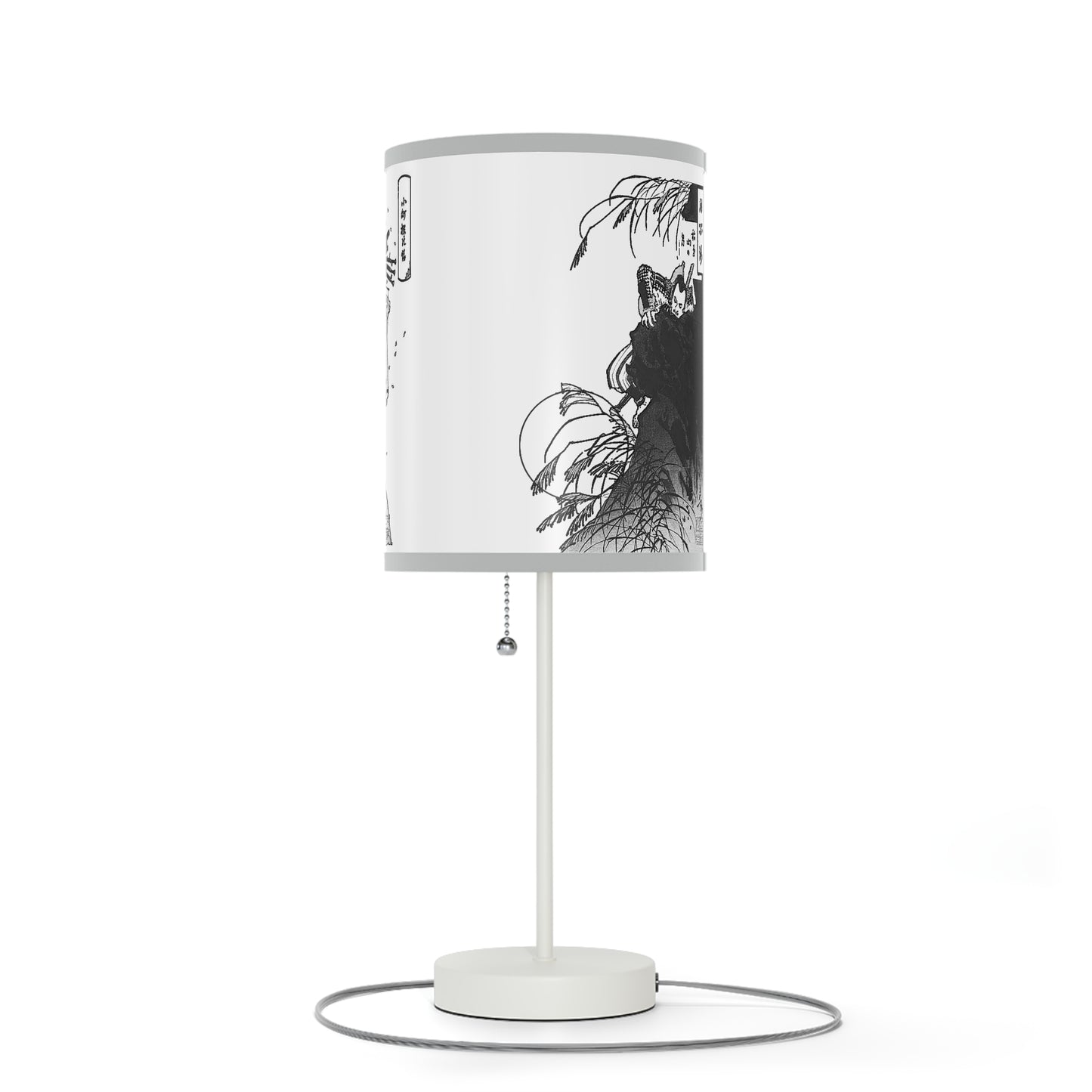 Japanese Woodcut Lamp