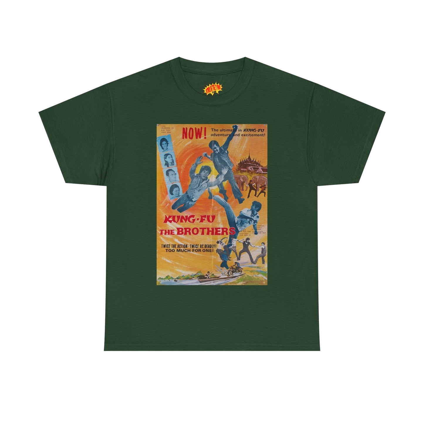 Kung Fu The Brothers Movie Poster T-Shirt *Multiple Colors*