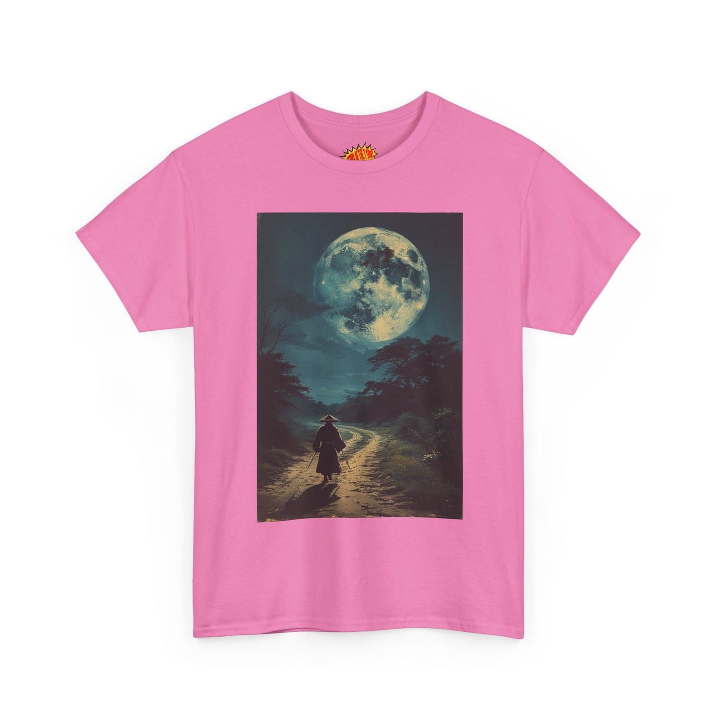 Walking Samurai w/Full Moon T-Shirt *Multiple Colors*