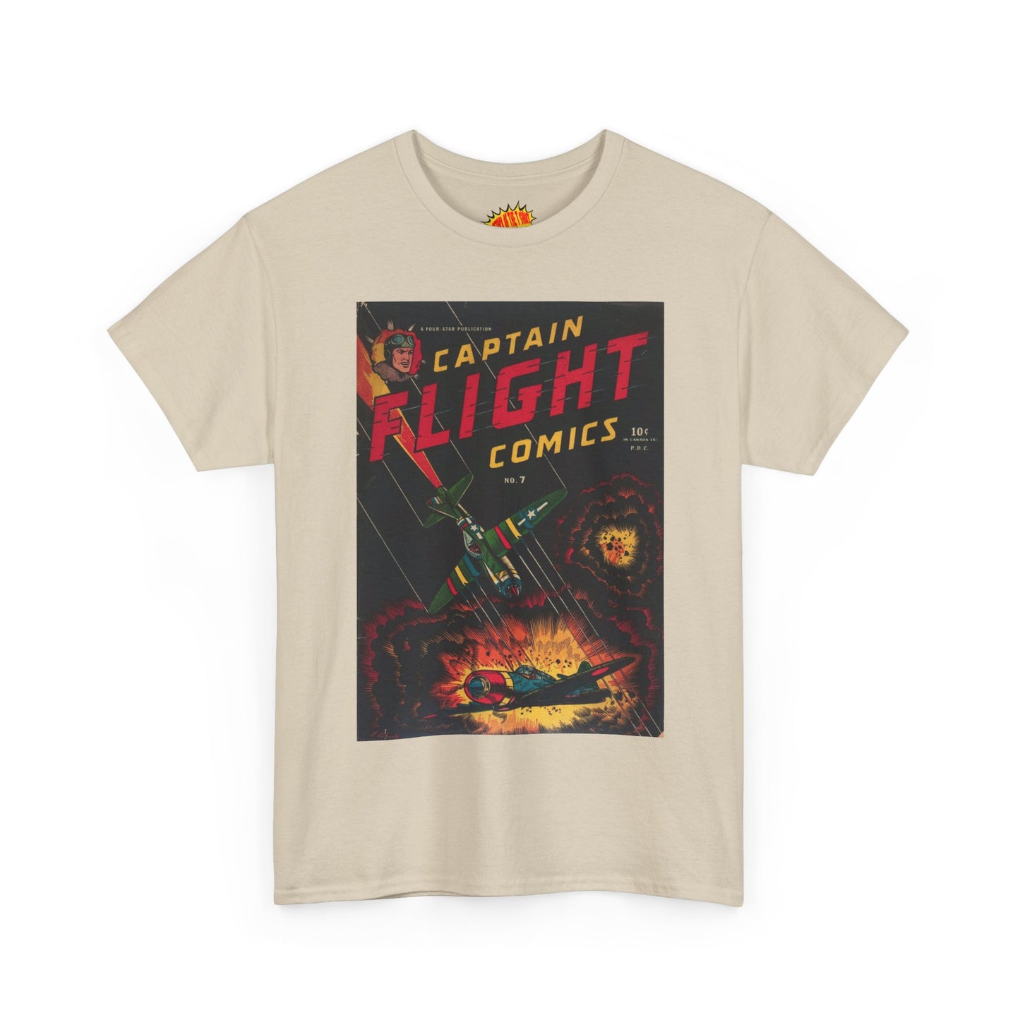 Captain Flight No. 7 Comic Tee Shirt *Multiple Colors*