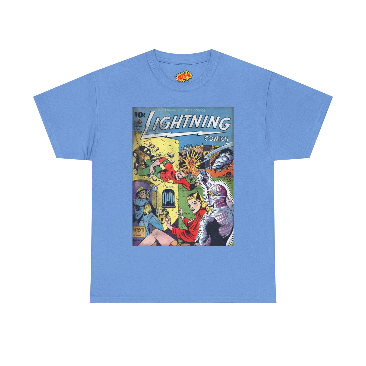 Lightning Comics February Comic Tee Shirt *Multiple Colors*