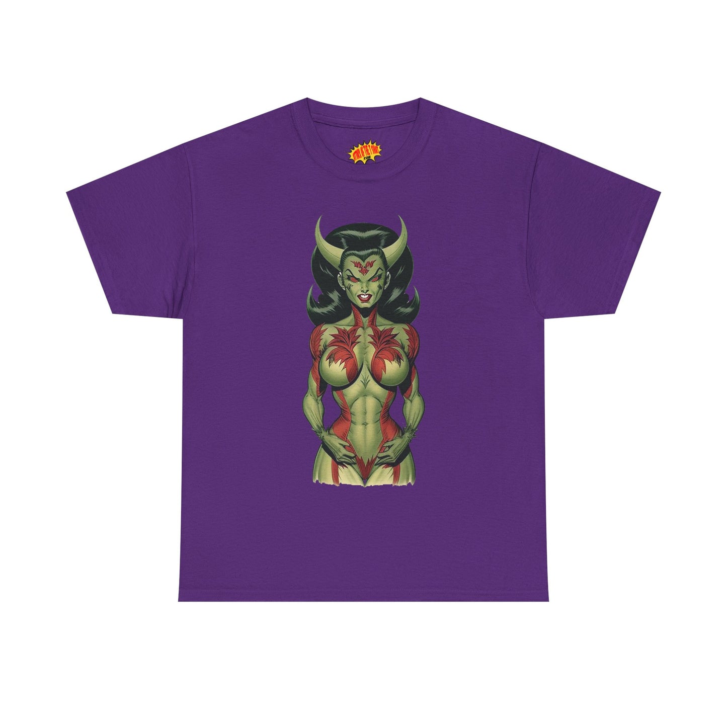 Flower Succubus Devil Fantasy Nature T-Shirt *Multiple Colors*