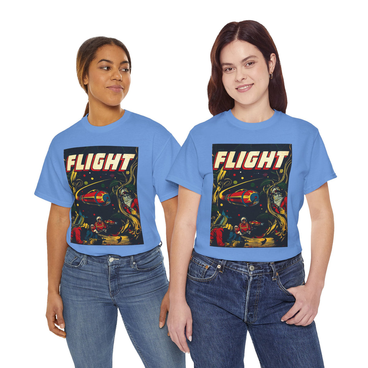 Captain Flight Comic Book Tee Shirt