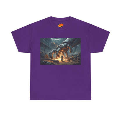 Anime Mech Factory w/Welder & Robot Hand T-Shirt