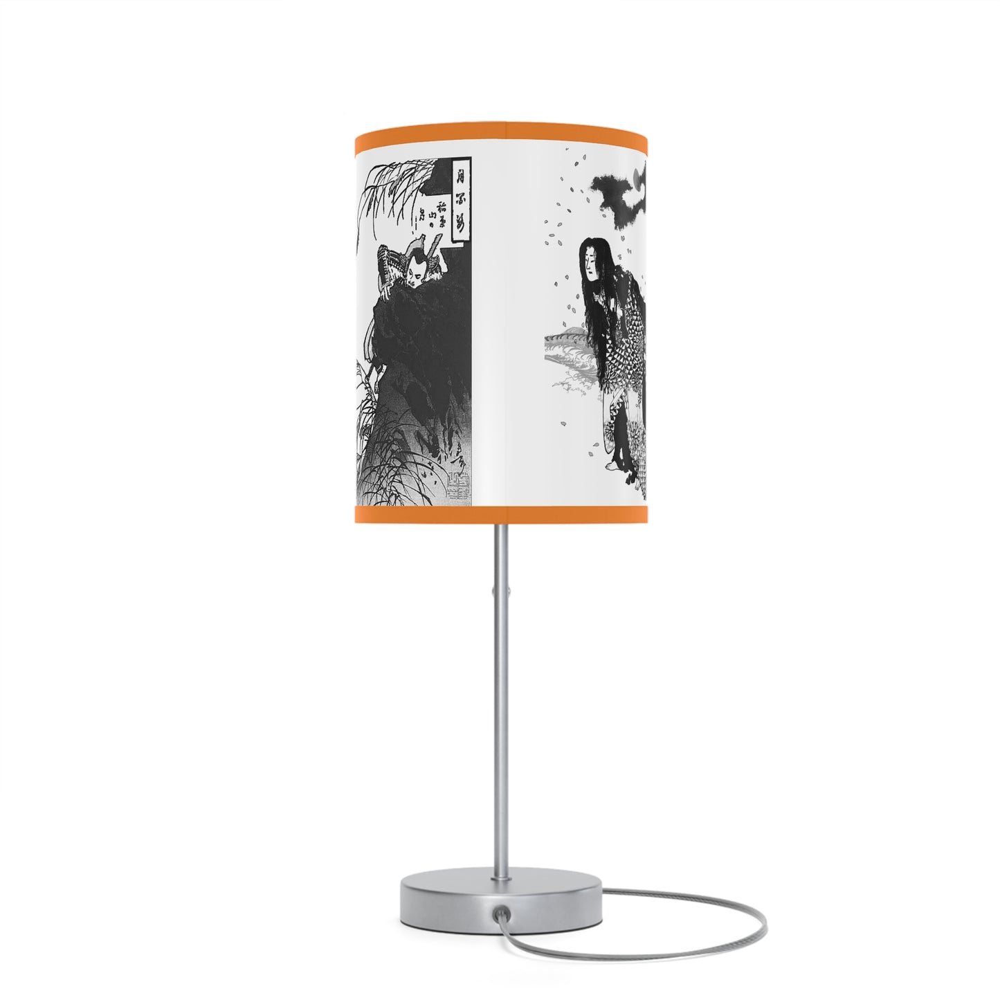 Japanese Woodcut Lamp