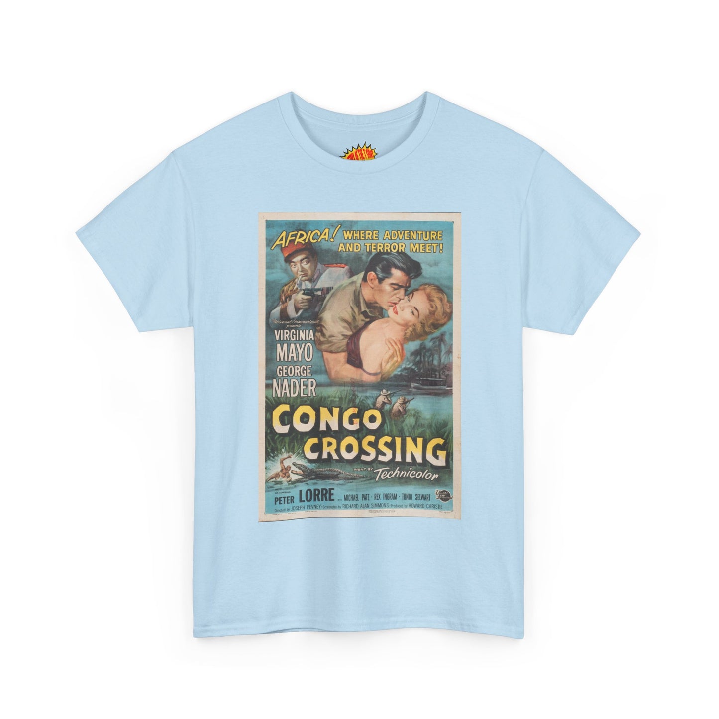 Congo Crossing Movie Poster T-Shirt *Multiple Colors*