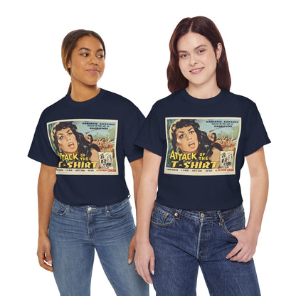 Attack of the T-Shirt Movie Poster T-Shirt