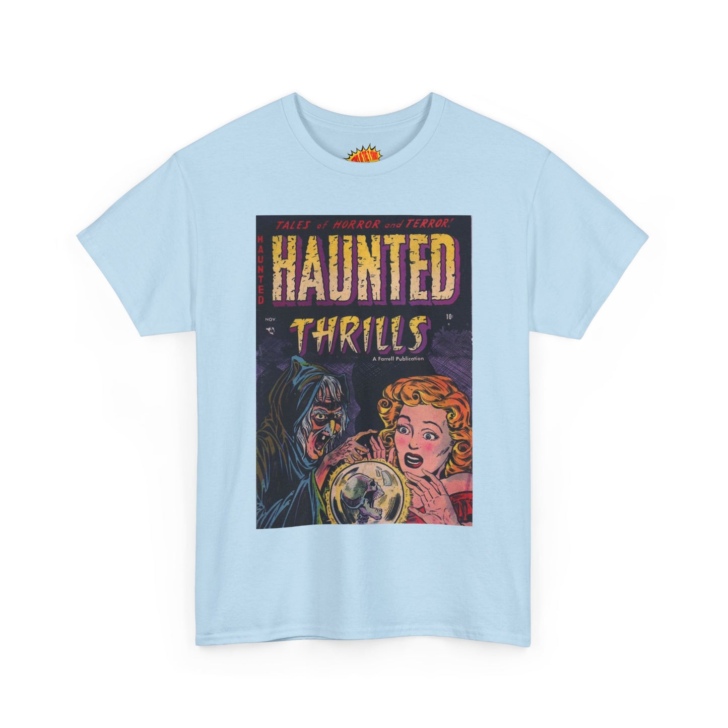 Haunted Thrills November Comic Tee Shirt *Multiple Colors*