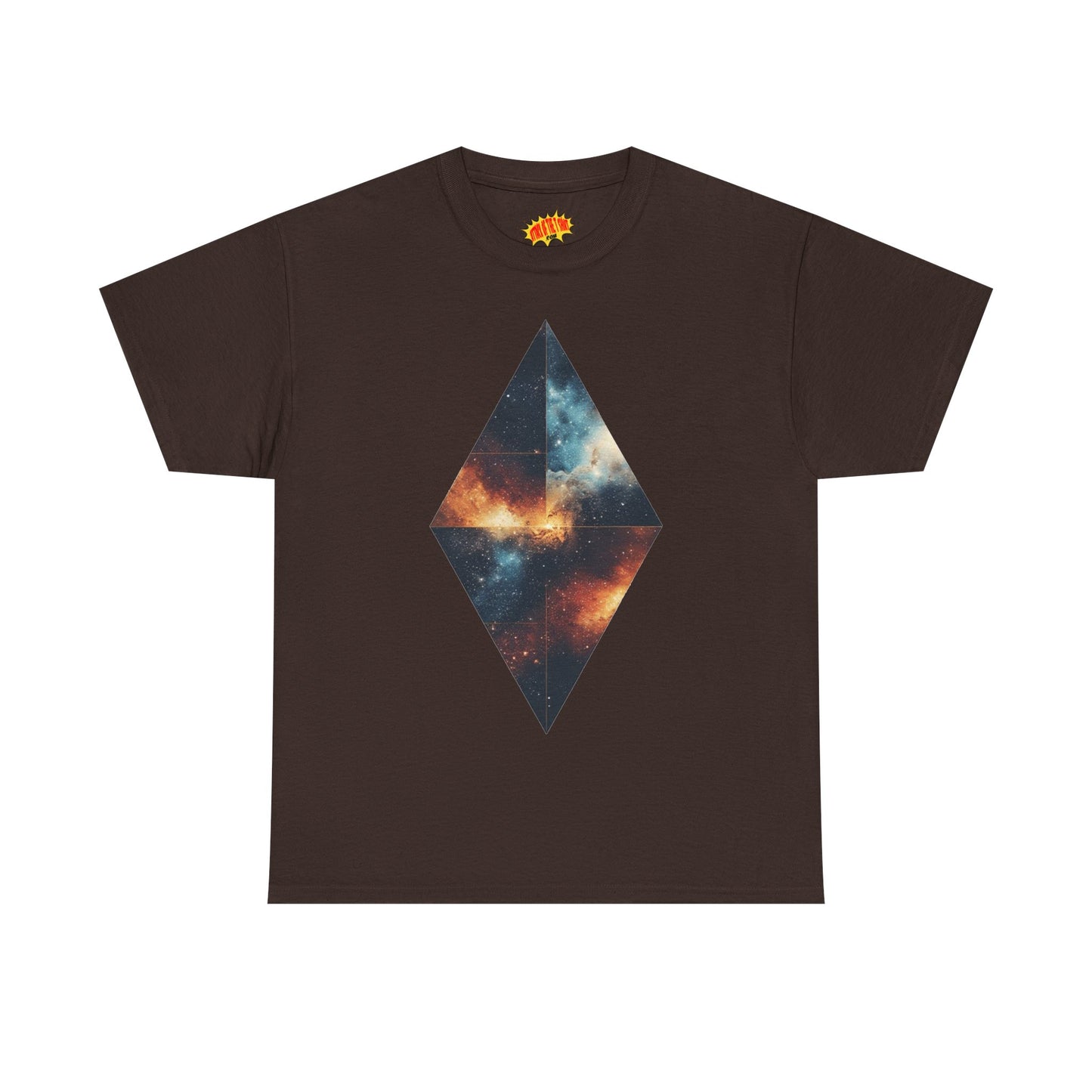 Diamond Shape Nebula Graphic Space Art Tee Shirt *Multiple Colors*