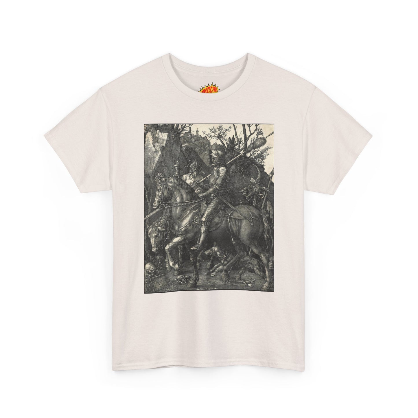 Knight. Death and the Devil - Albrecht Durer. Heavy Cotton Tee Many Colors/Sizes