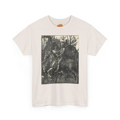 Knight. Death and the Devil - Albrecht Durer. Heavy Cotton Tee Many Colors/Sizes