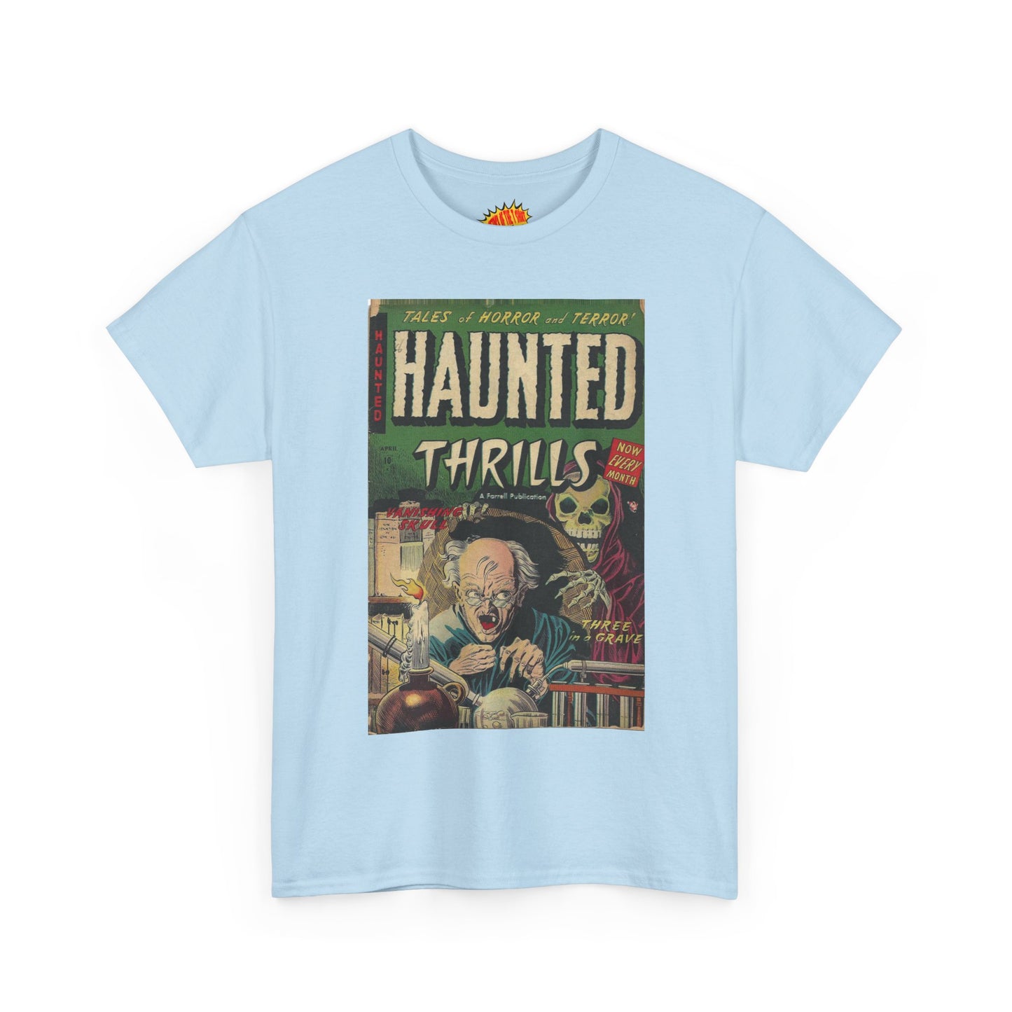 Haunted Thrills April Comic Tee Shirt *Multiple Colors*