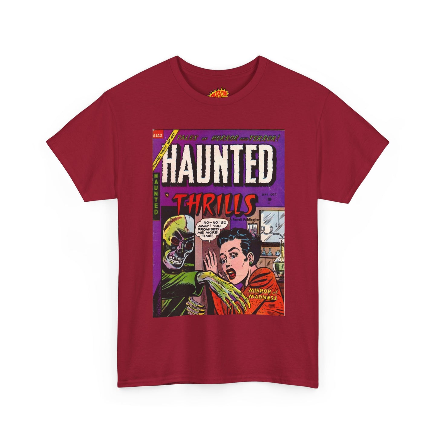 Haunted Thrills September - October Comic Tee Shirt *Multiple Colors*