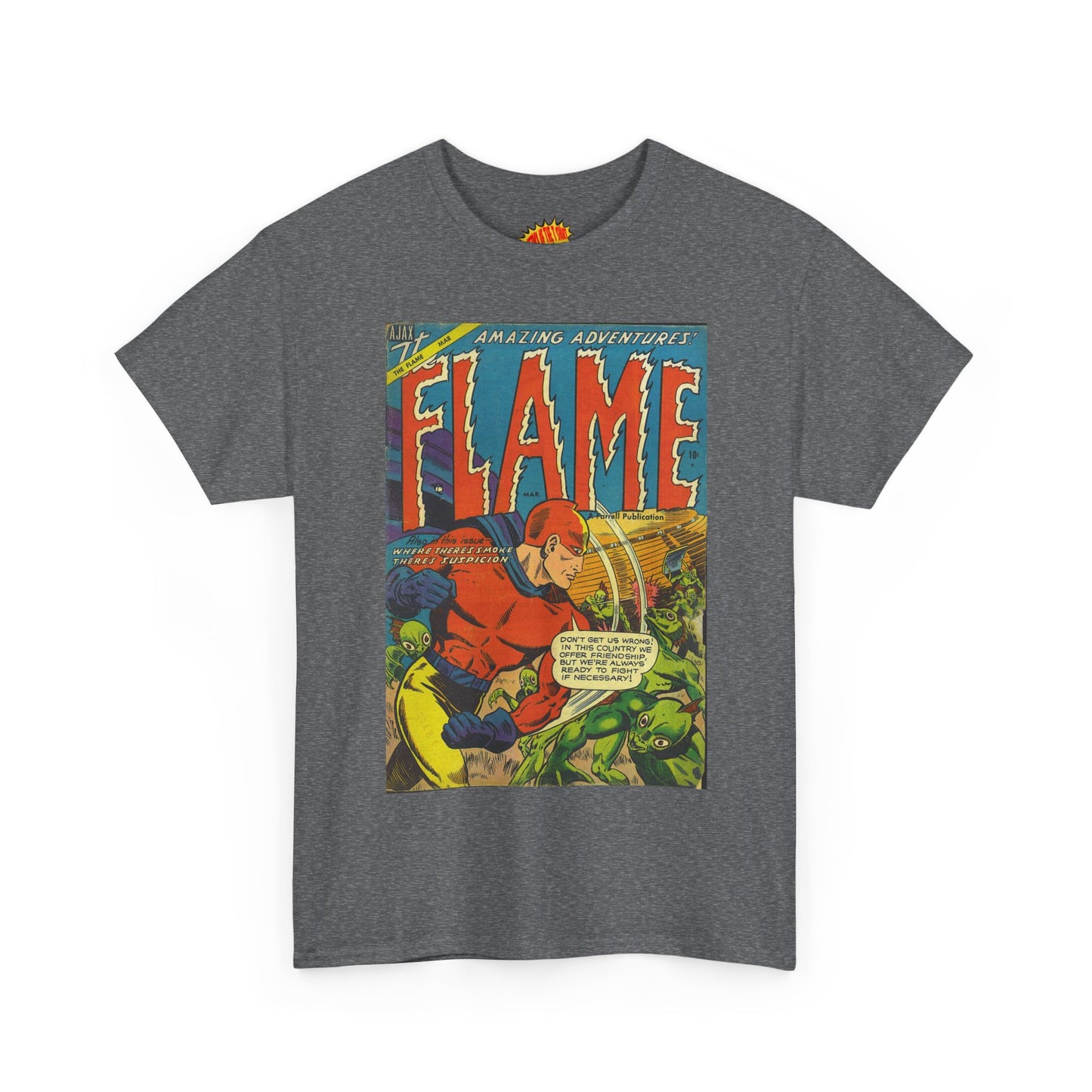 The Flame March Comic Tee Shirt *Multiple Colors*
